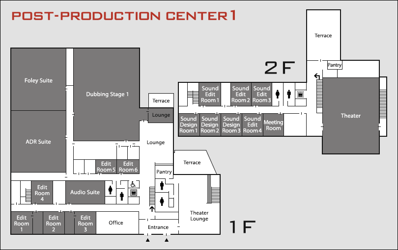 Post-Production Center MAP